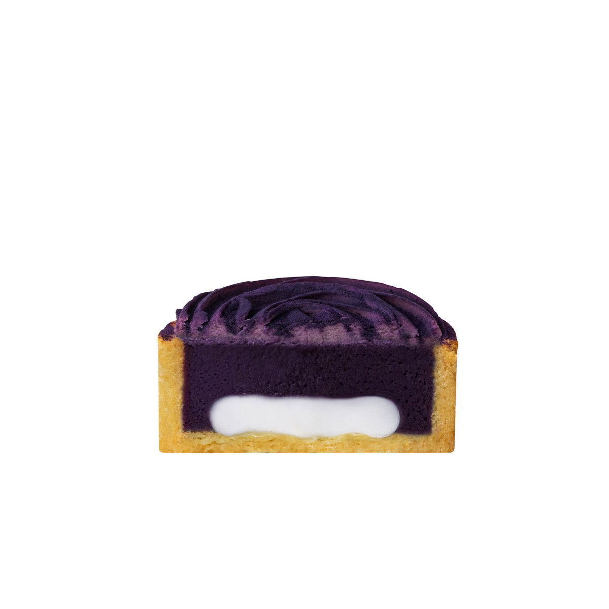 紫薯麻糬撻