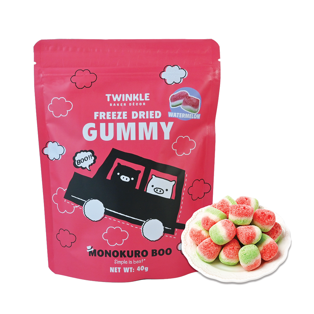 Monokuro Boo凍乾橡皮糖(西瓜味)