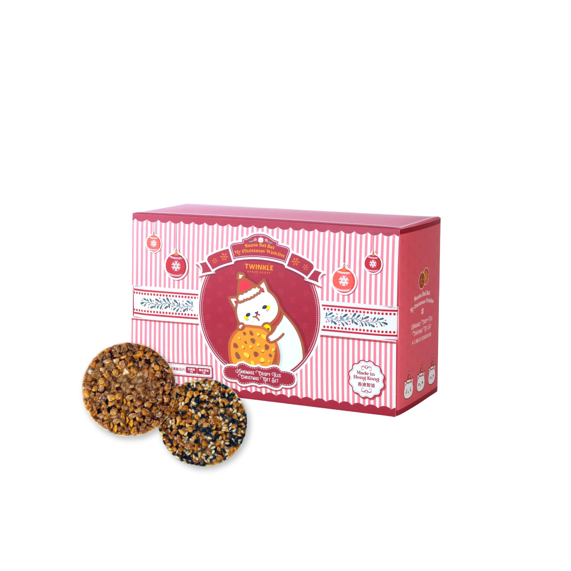 Picture of 手工薄脆瓦片聖誕禮盒套裝